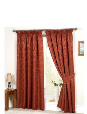 Unbranded LANA LINED JACQUARD CURTAINS
