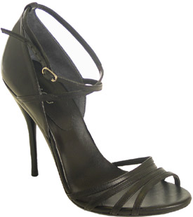 Lancy high heel leather strappy sandal. Add extra glamour to your party outfit with this stunning sa