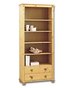 Landhaus 2 Drawer Bookcase