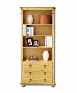 Landhaus 3 Drawer Bookcase