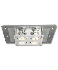 Lani 4 Light Plate with 8 White LEDs