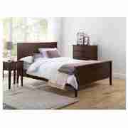 Unbranded Lantao Double Bed Frame with Simmons Mattress