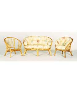 Laos 3 Piece Suite - Peach