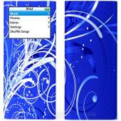 Unbranded Lapjacks Blue Whirls Skin For Apple iPod Nano