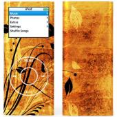 Unbranded Lapjacks Floral Fabric Skin For Apple iPod Nano