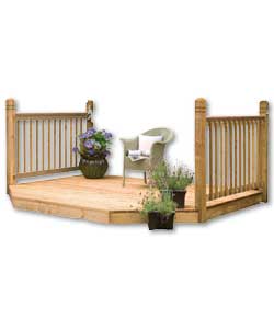 Larchlap Patio Extension Deck Kit