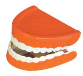 Large Chattering Teeth