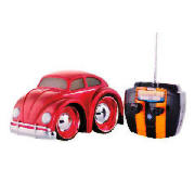 These 4 inch radio-controlled vehicles have chubby little bodies and big wheels. They have quad ban