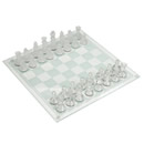 Large Glass Chess Set