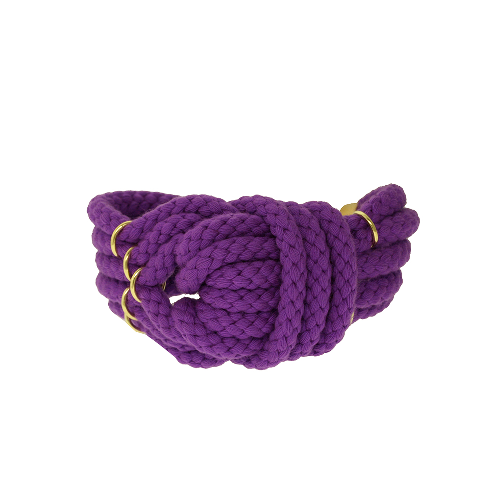 Unbranded Large Knotted Cord Bracelet - Purple
