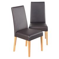 Large Oak Veneer Dining Table And 4 Chairs