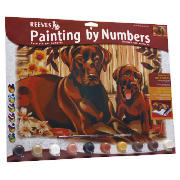Unbranded Large Paint By Numbers - Twin Pack