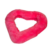 Large Plush Heart Mirror