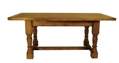 Unbranded LARGE RECTANGULAR MEDIEVAL STYLE PINE TABLE