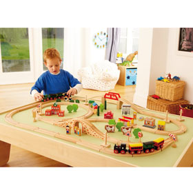 Unbranded Large Train Set