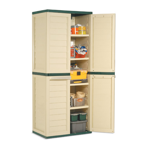 Unbranded Large Utility Cabinet - 4 Shelves