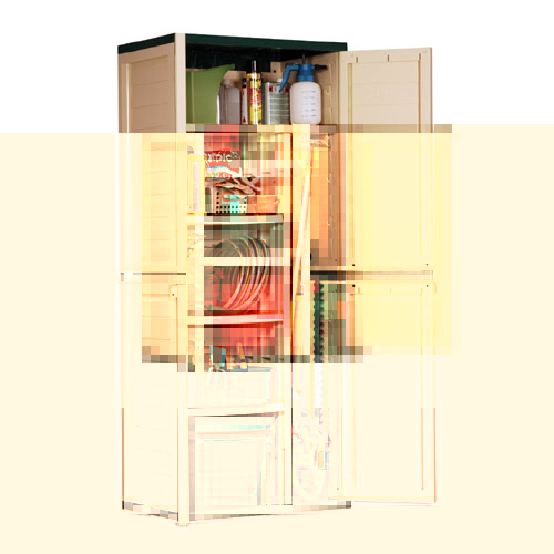 Unbranded Large Utility Cabinet - Vertical Partition