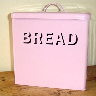 Larger Pink Bread Bin