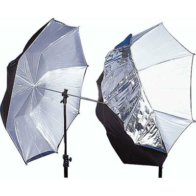 Unbranded Lastolite Dual Duty Black / White Jumbo Umbrella