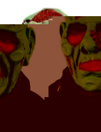 Latex G.I.D Mask Frankenstein