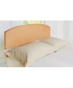 Latte Curved King Size Headboard