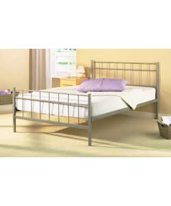 Lattice Double Bedstead with Deluxe Mattress