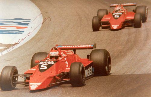 Niki Lauda and John Watson in there Brabham