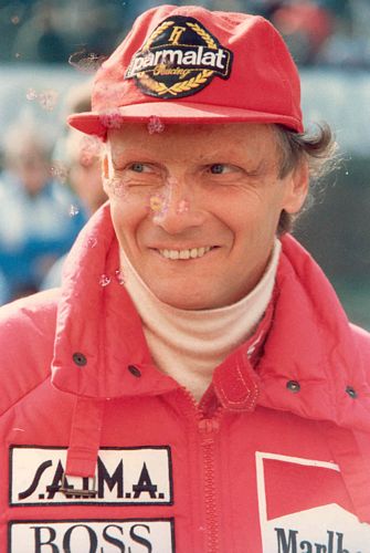 Lauda Head and Shoulders Photo (20cm x 30cm)