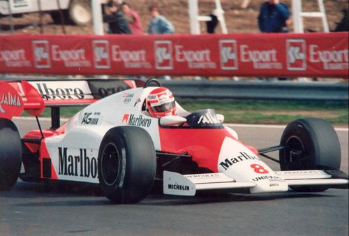 Lauda McLaren #8 Heading Right Photo (20cm x 29cm)
