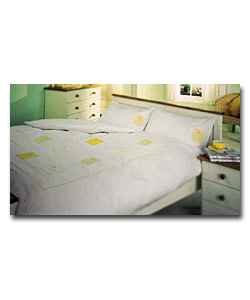 Laura Lemon Embroidered Single