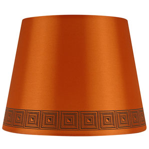 Laurence Llewelyn Bowen Albany Lampshade- 25cm- Orange
