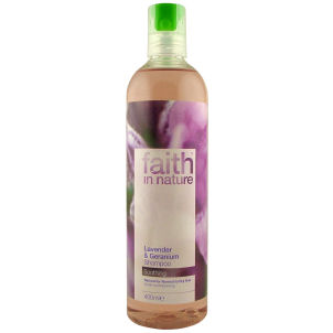 Unbranded Lavender and Geranium Shampoo by Faith in Nature (400ml)