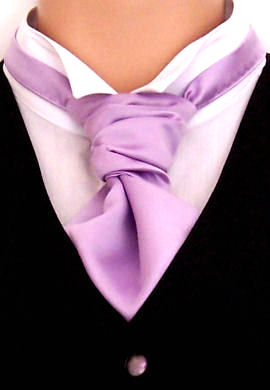 Unbranded Lavender Scrunchie Cravat