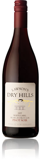 Unbranded Lawsonand#39;s Dry Hills Pinot Noir 2007 Marlborough (75cl)