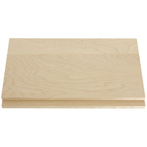 Laya Narrow Bookcase Extra Shelves- Birch