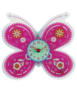 Unbranded LC Butterfly Wall Clock