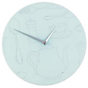Unbranded LC Frosted Kitchen clock