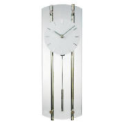 Unbranded LC Pendulumn Glass Wall Clock