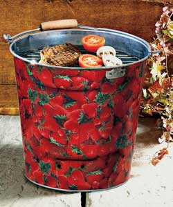 Unbranded Leafy Lane Strawberry Bucket BBQ