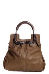 Unbranded Leah contrast handle shoulder bag
