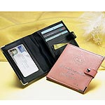 Leather Driving Licence & Insurance Holder