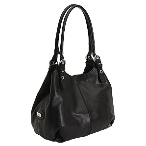 Leather Tote Bag- Black