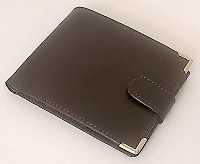 Leather Wallet and Credit Card Case