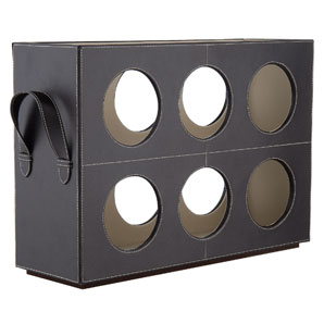 Leather Wine Rack