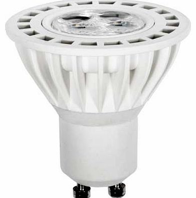 With an energy class rating of A+ and a rated lamp life time of 25.000hrs. the LED GU10 4W is the ideal bulb for people looking to get a long life from their bulb but still save money. With no warm up time and 2 in a pack. this 4W bulb is a home esse