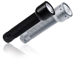 Unbranded LED Lenserand#8482; Torch - 7448 - Police Tech 3 - Black - White Beam - CLEARANCE