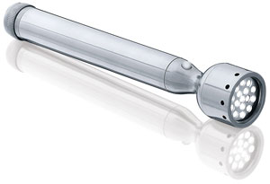 Unbranded LED Lenserand#8482; Torch - 7460 - V2 16 Chip - Silver - White Beam