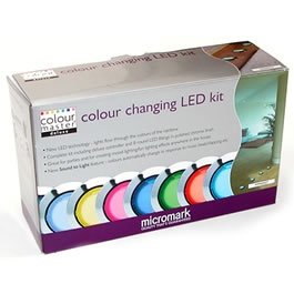 The Micromark ColourMaster Deluxe Colour Changing LED Kit contains everything you need for