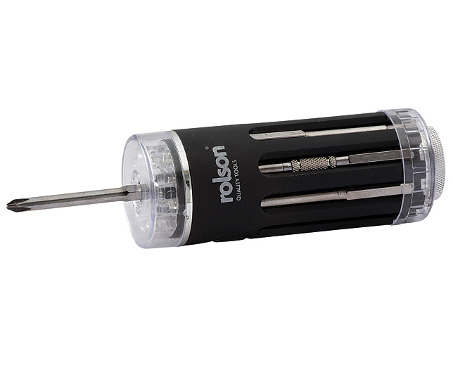 Unbranded LED Multi Screwdriver and Magnetic Wrist Strap -