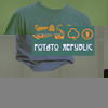 Unbranded Led Potato T-shirt   Potato Republic T-shirt
